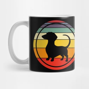 Dachshund Dog Lover retro vintage Mug